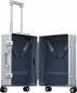 Preview: 21" DOMESTIC CARRYON - PLATIN - Reisekoffer für anspruchsvolle Weltenbummler